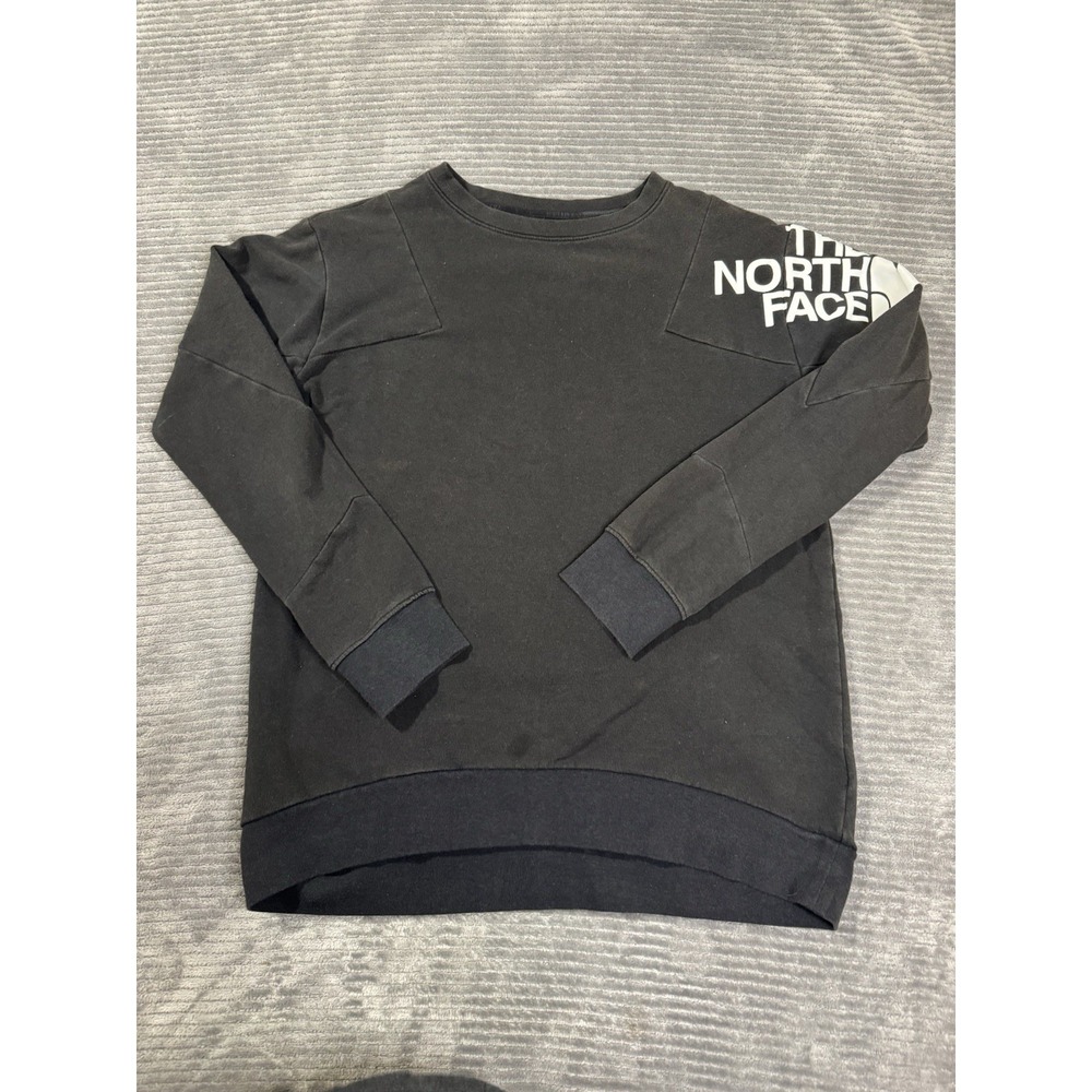 Woman's North face Black Crewnexk Sweatshirt‎